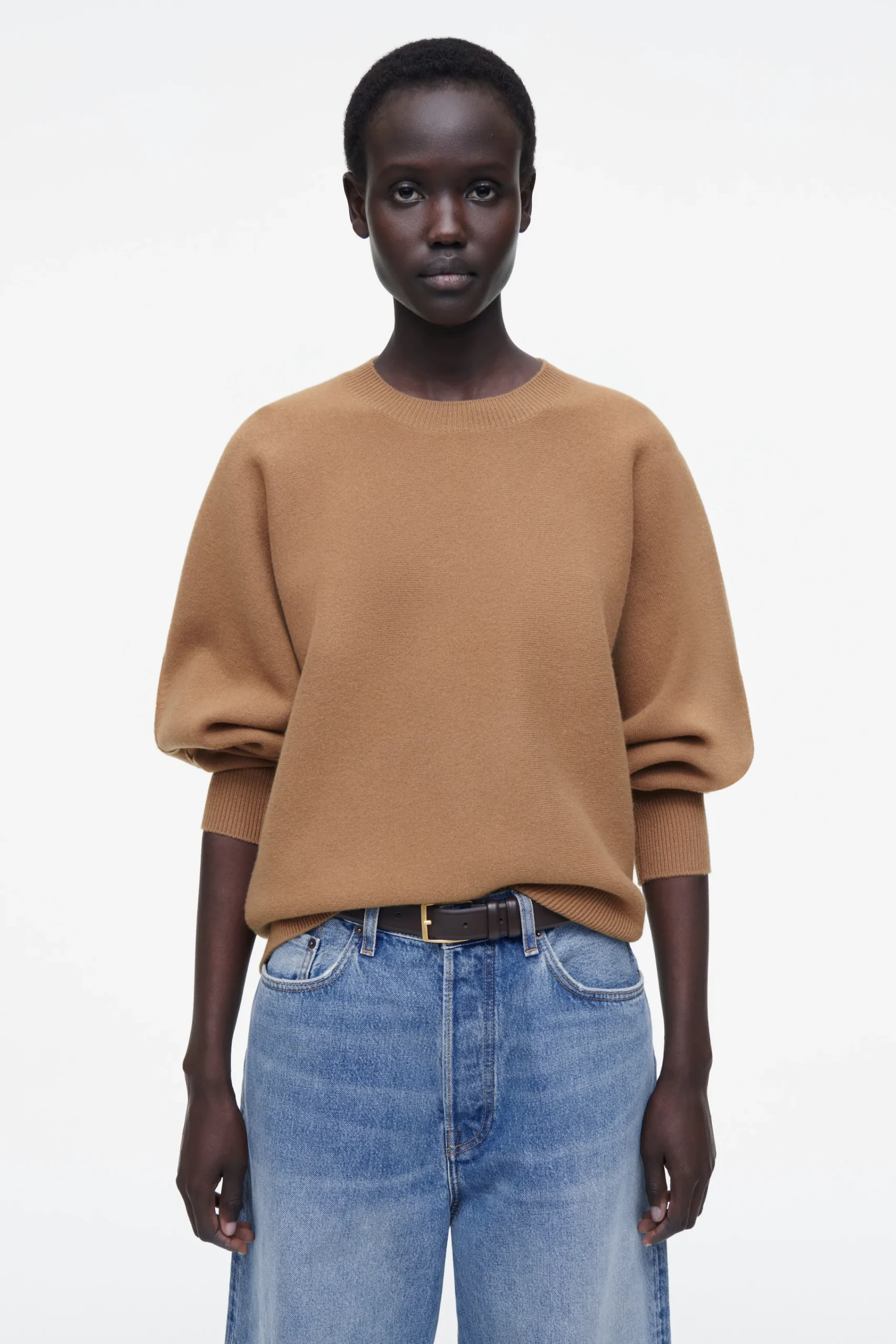 COS PULL SILHOUETTE ARRONDIE EN LAINE DOUBLE FACE Discount